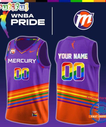 Phoenix Mercury 2026 X Pride Day Limited Edition Basketball Jersey
