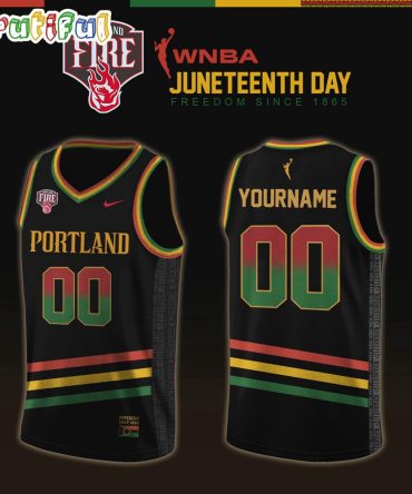 Portland Fire 2026 X Juneteenth Day Limited Edition Basebketball Jersey