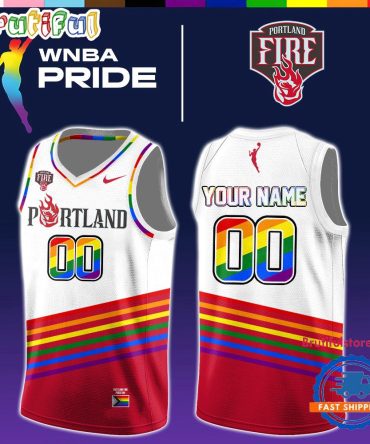 Portland Fire 2026 X Pride Day Limited Edition Basketball Jersey