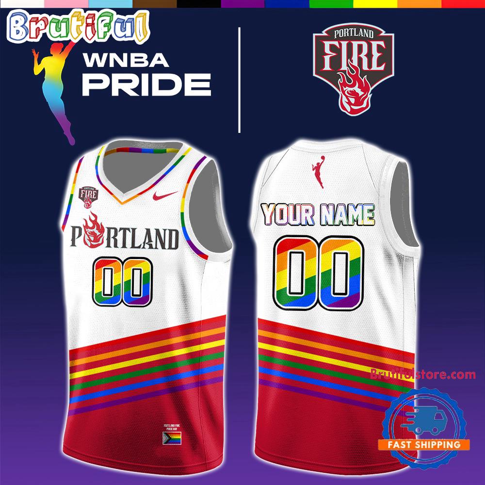 Portland Fire 2026 X Pride Day Limited Edition Basketball Jersey
