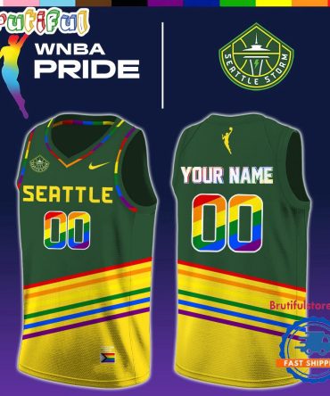 Seattle Storm 2026 X Pride Day Limited Edition Basketball Jersey