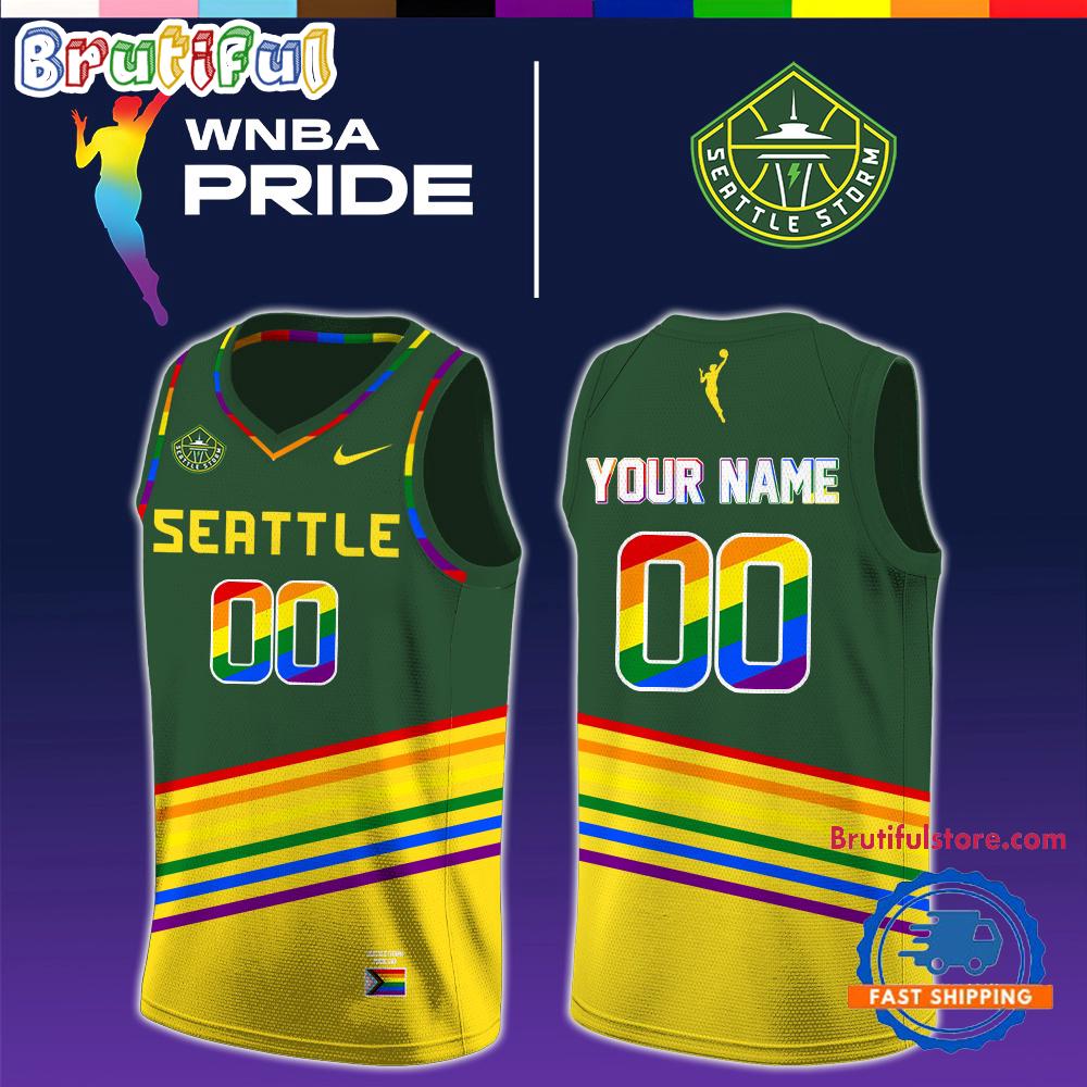 Seattle Storm 2026 X Pride Day Limited Edition Basketball Jersey