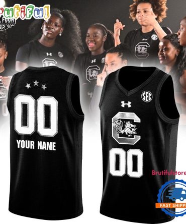 South Carolina Gamecocks Women Basketball 2026 Black Uniform Jersey Shirt
