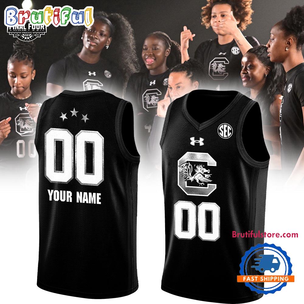 South Carolina Gamecocks Women Basketball 2026 Black Uniform Jersey Shirt