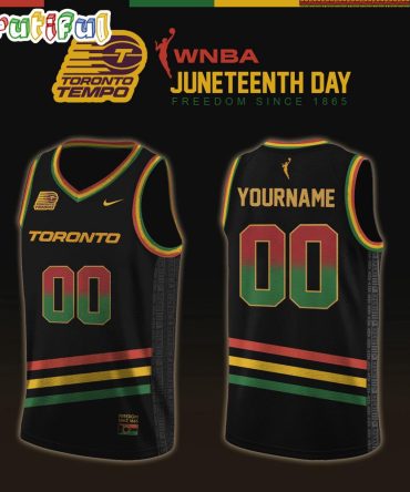 Toronto Tempo 2026 X Juneteenth Day Limited Edition Basebketball Jersey