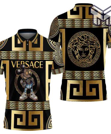 Versace Polo, Versace Polo Mickey Limited Edition Premium Polo Shirts