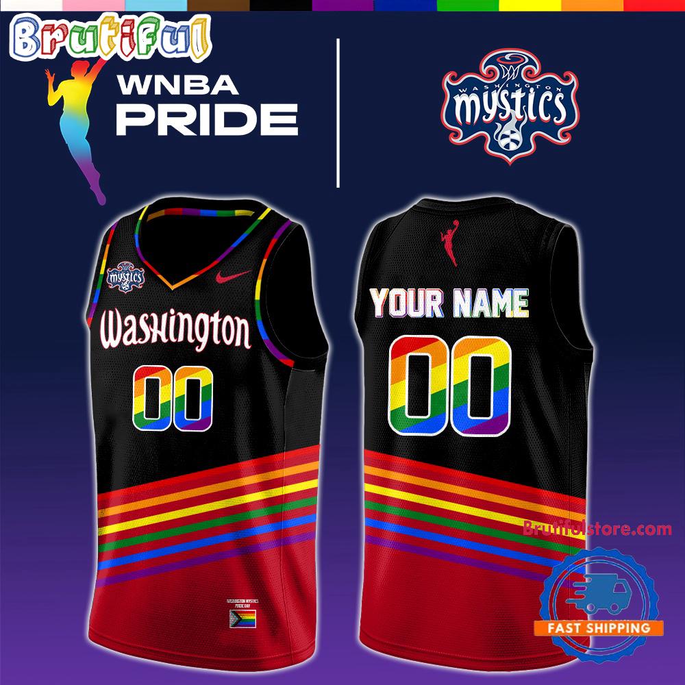 Washington Mystics 2026 X Pride Day Limited Edition Basketball Jersey