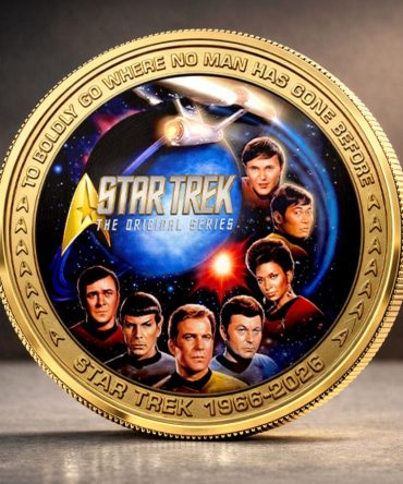 Star Trek 60Th Anniversary Commemorative Coin