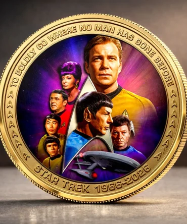 Star Trek 60Th Anniversary Commemorative Coin