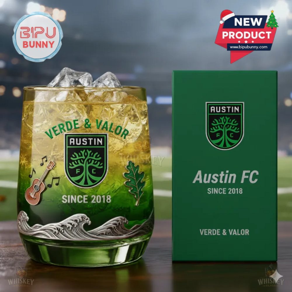 Austin Fc Whiskey Glass