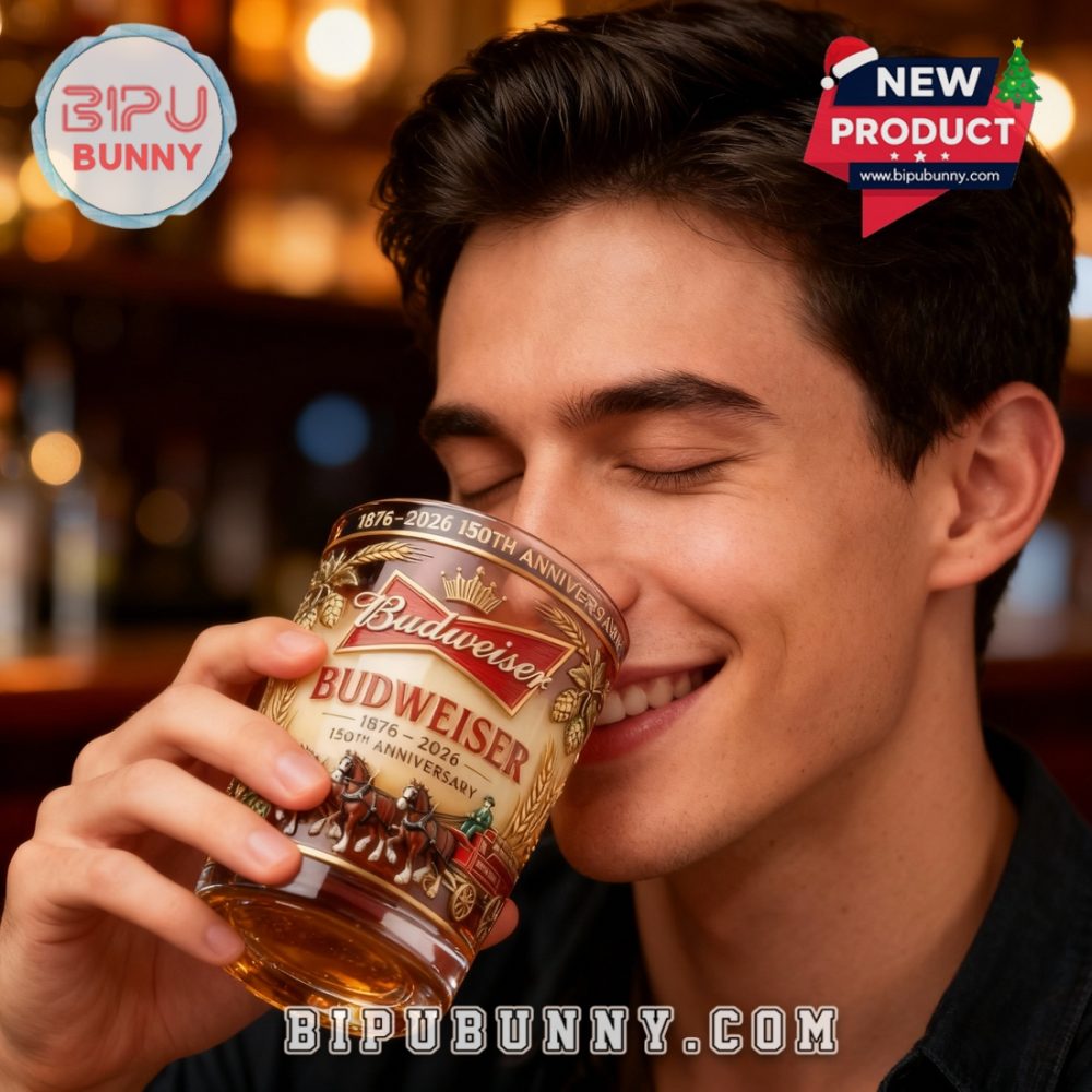 Budweiser 150Th Anniversary Collector'S Glass