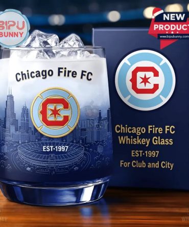 Chicago Fire Fc Whiskey Glass