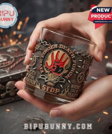 Five Finger Death Punch Commemorative Whiskey Glass