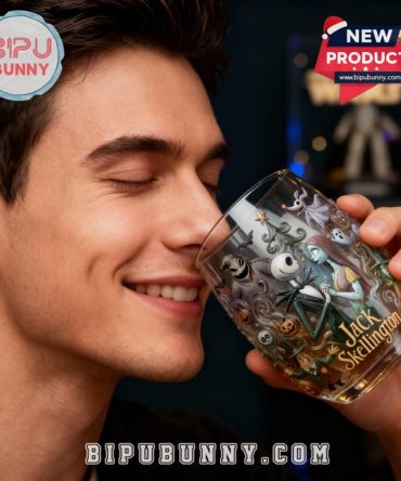 Jack Skellington The Nightmare Before Christmas Collector'S Glass