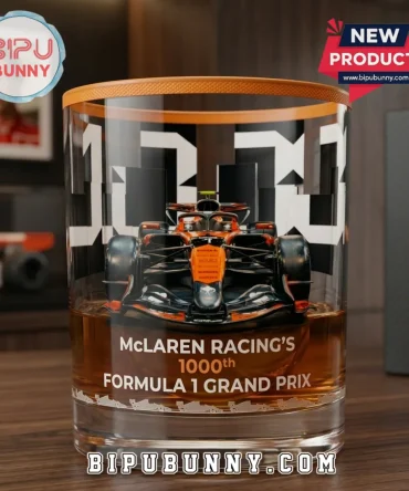 Mclaren Racing 1000Th Grand Prix Anniversary Whiskey Glass