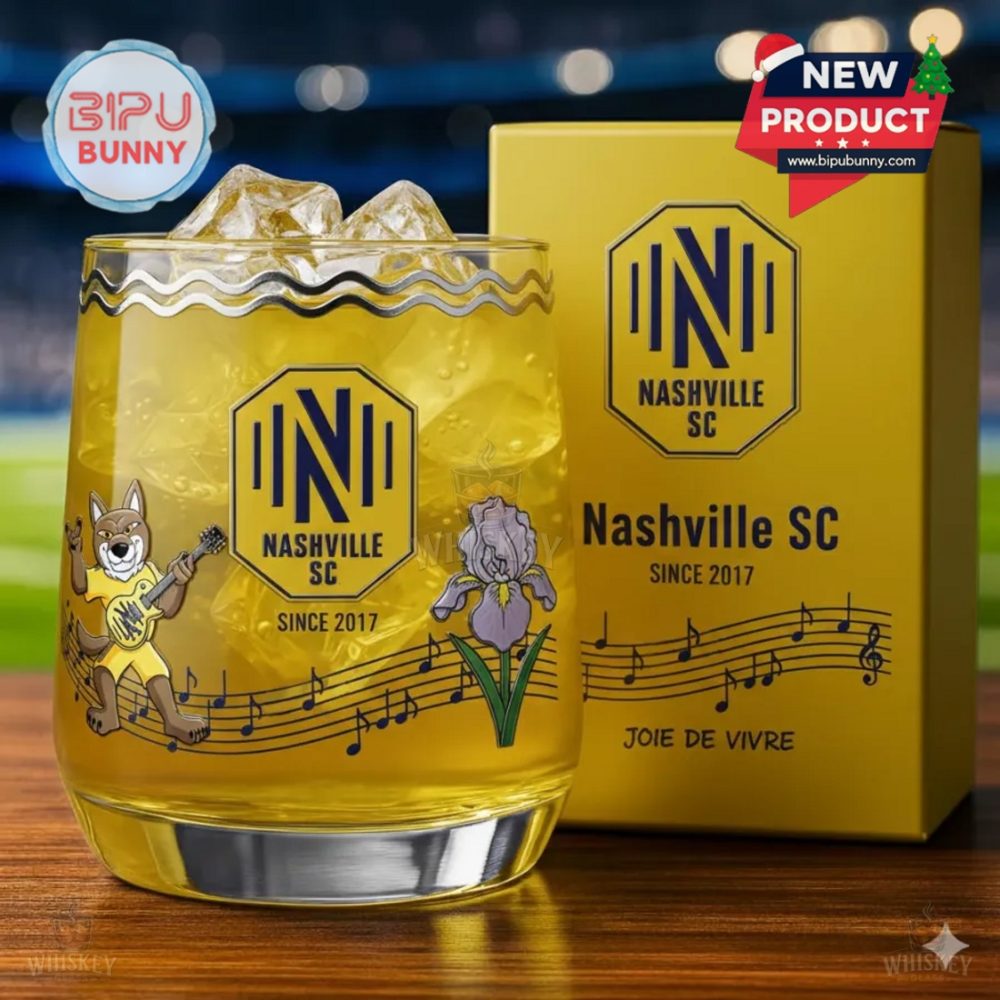 Nashville Sc Whiskey Glass