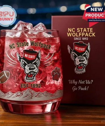 Nc State Wolfpack Whiskey Glass