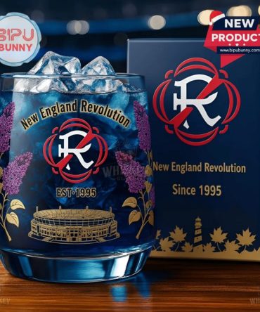 New England Revolution Whiskey Glass