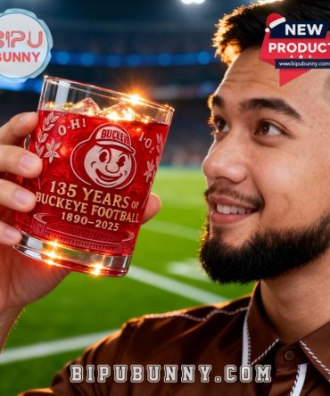 Ohio State Buckeyes 135Th Anniversary Whiskey Glass