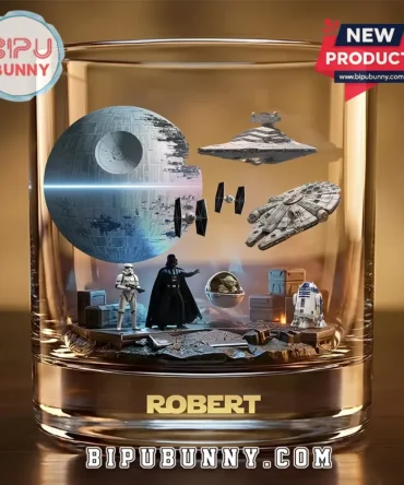 Personalized Star Wars Whiskey Glass