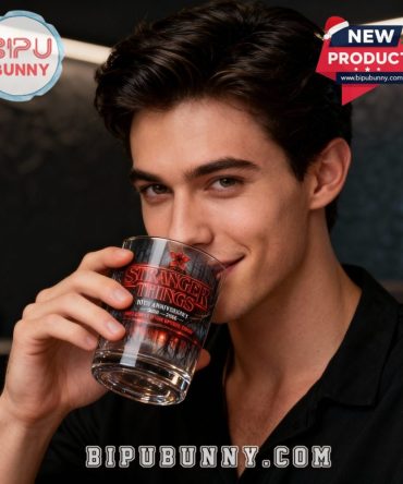 Stranger Things 10Th Anniversary Whiskey Glass