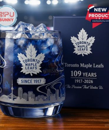 Toronto Maple Leafs 109Th Anniversary Whiskey Glass