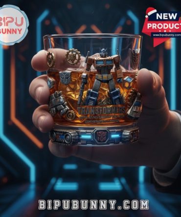 Transformers 40Th Anniversary Commemorative Whiskey Glass