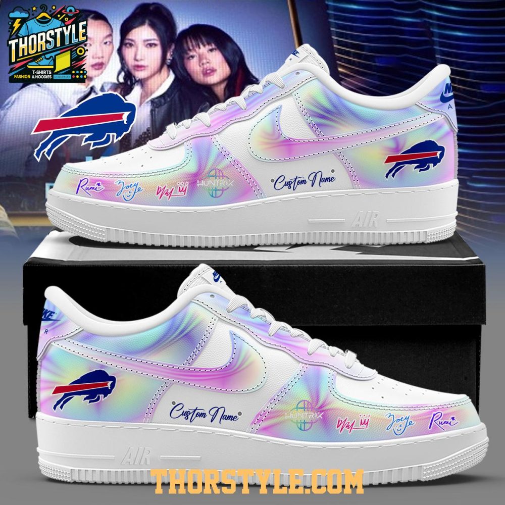 Buffalo Bills Kpop Demon Hunters 2026 Personalized Air Force 1 Shoes