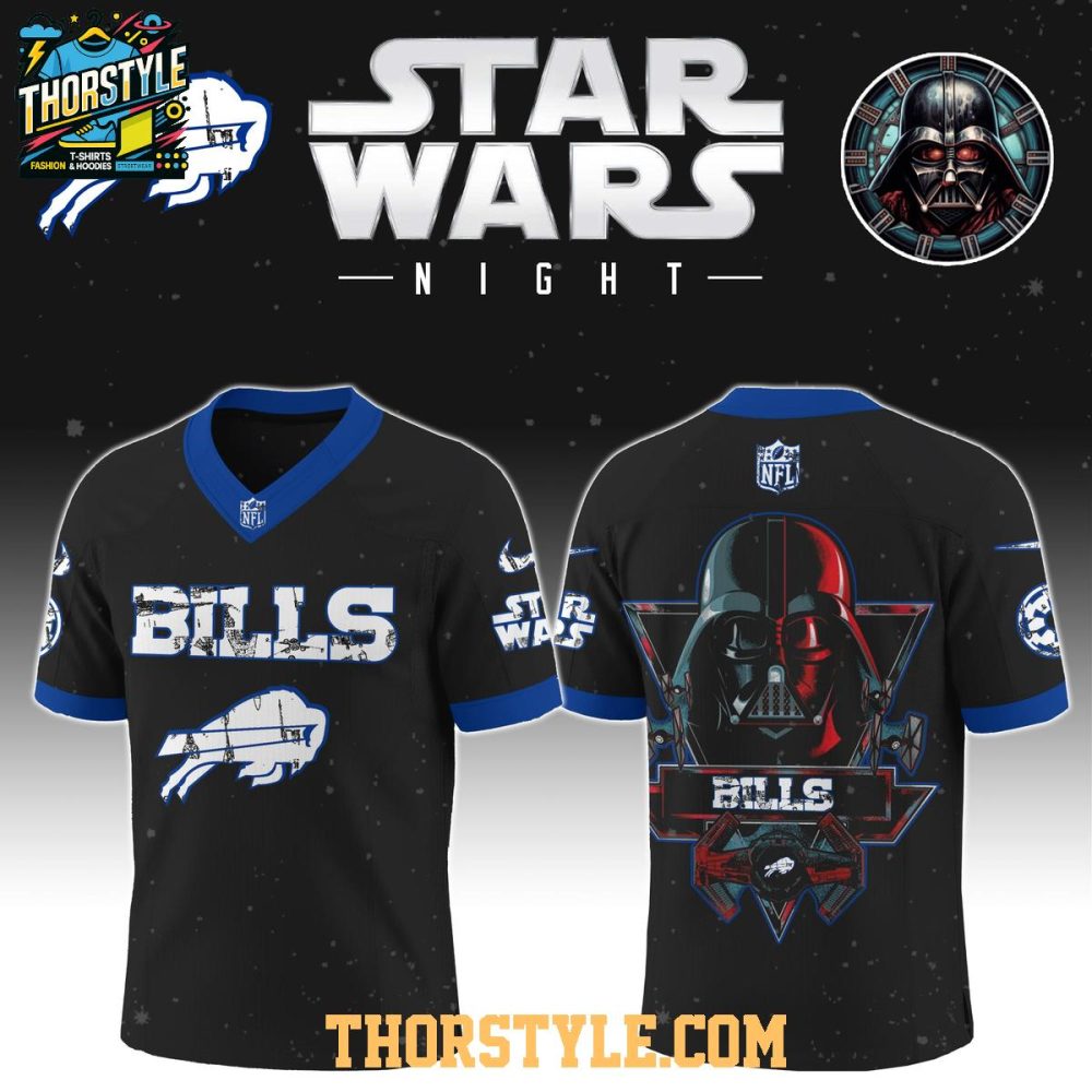 Buffalo Bills Star Wars Darth Vader Football Jersey