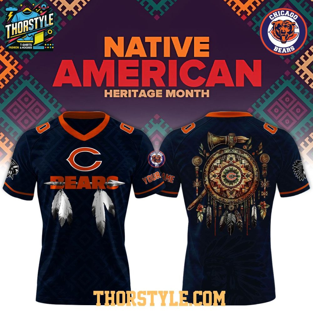 Chicago Bears Native American Appreciation Night Football Jersey