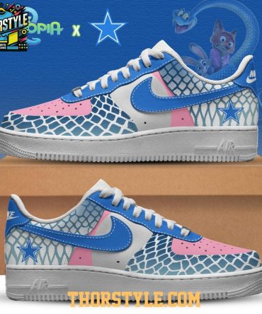 Dallas Cowboys Zootopia 2 Gary De'Snake Personalized Air Force 1 Shoes