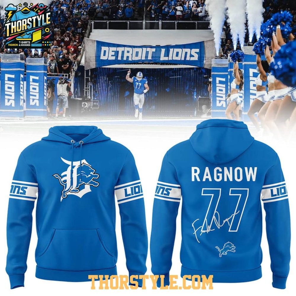 Detroit Lions Detroit Tigers Lions Frank Ragnow Is Back 2025 Hoodie T-Shirt