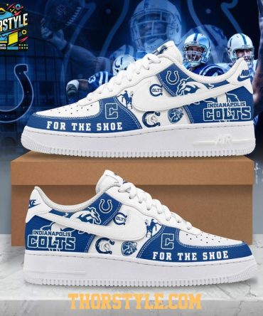 Indianapolis Colts For The Shoe 2025 Personalized Air Force 1 Shoes