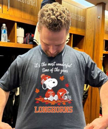 It’S The Most Wonderful Time Of The Year Snoopy Texas Longhorns Halloween 2026 T-Shirt