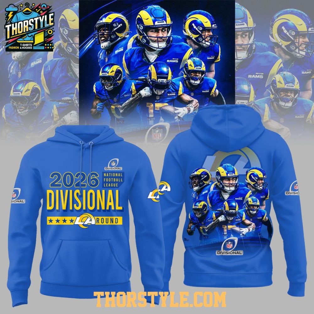Los Angeles Rams 2026 Divisional Round Nfl Hoodie T-Shirt