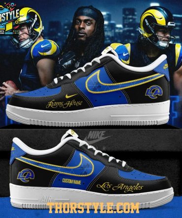 Los Angeles Rams Rivalries Midnight Blue 2025 Nfl Air Force 1 Shoes