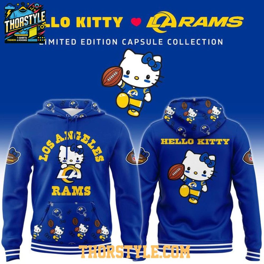 Los Angeles Rams X Helllo Kitty Night X Nfl Night 2026 Hoodie T-Shirt