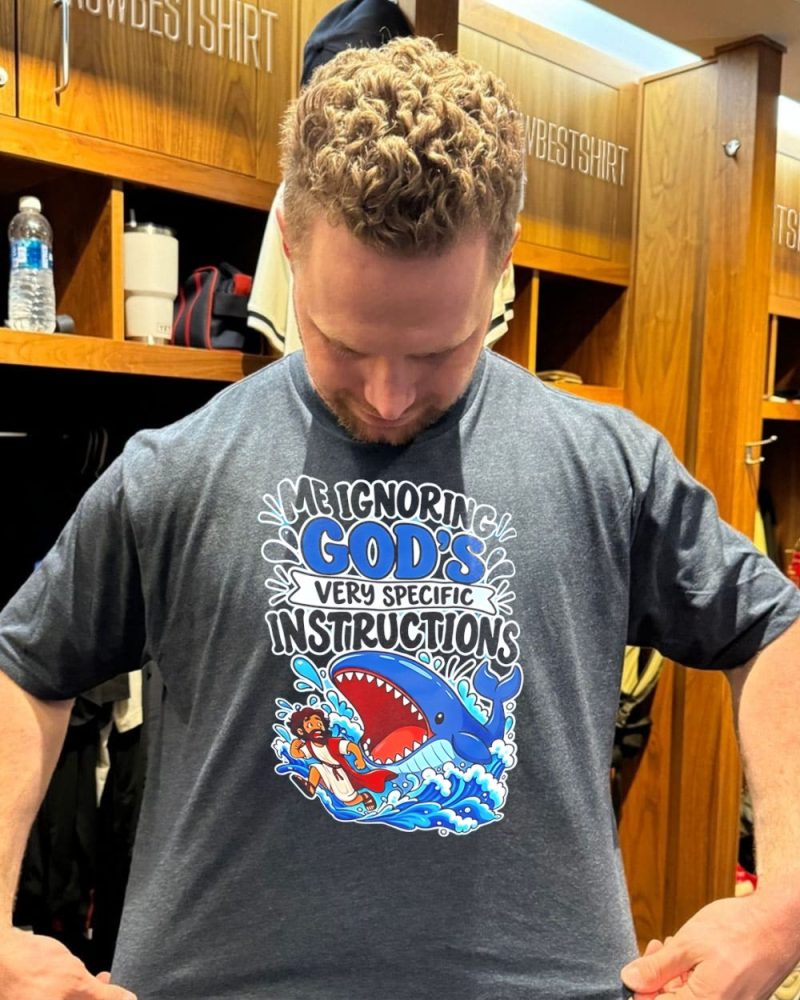 Me Ignoring God’S Very Specific Instructions Jonah And The Whale T-Shirt