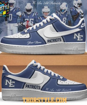 New England Patriots Rivalries Night 2025 Personalized Air Force 1 Shoes