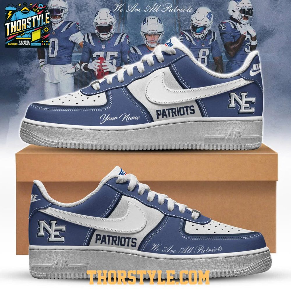 New England Patriots Rivalries Night 2025 Personalized Air Force 1 Shoes