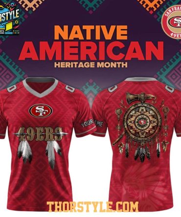 San Francisco 49Ers Native American 2025 Appreciation Night Football Jersey