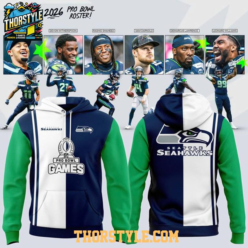 Seattle Seahawks 2026 Pro Bowl Games Celebrate Hoodie T-Shirt