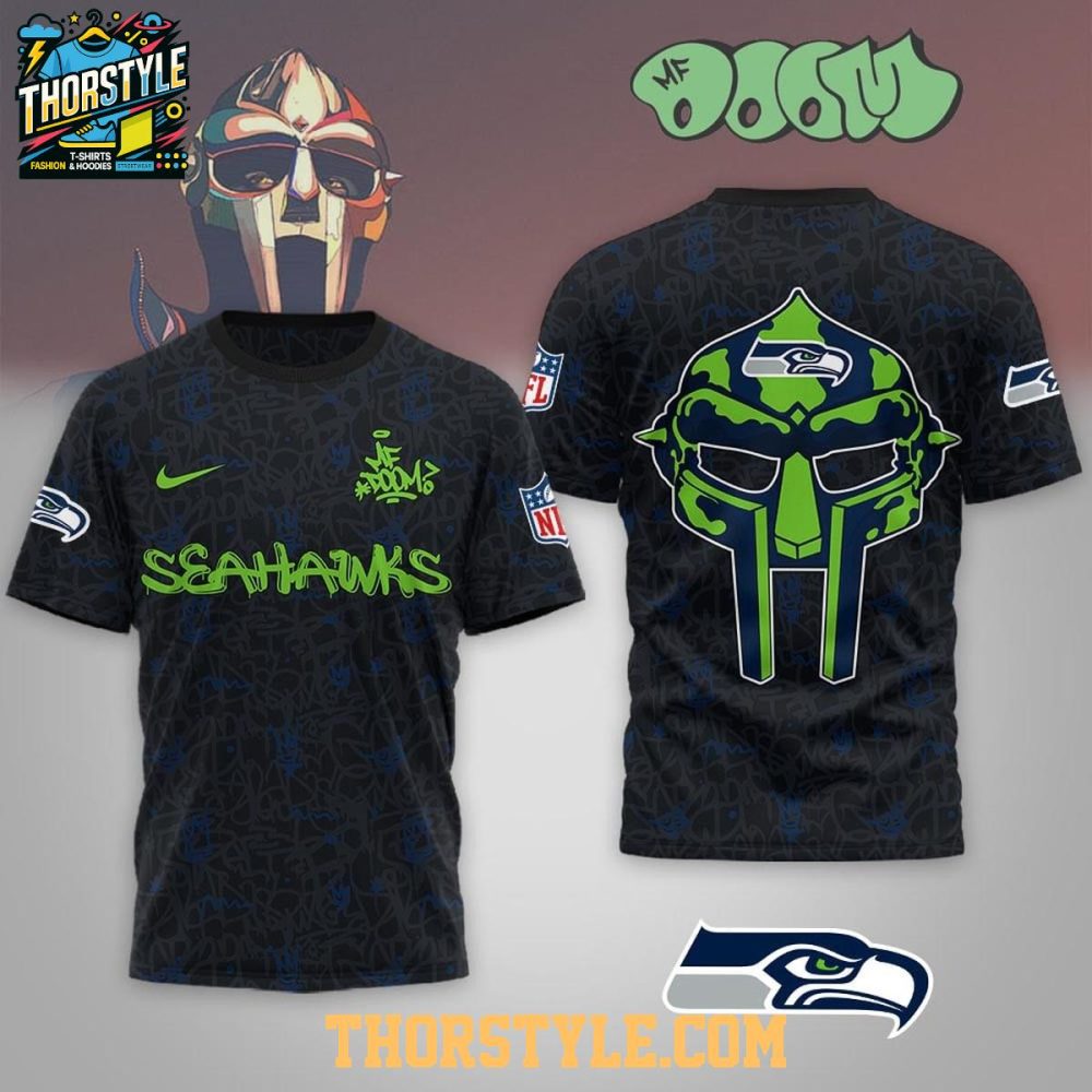 Seattle Seahawks Mf Doom Tribute Tour 2026 Hoodie T-Shirt