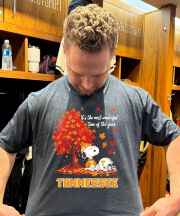 Snoopy It Is The Most Wonderful Time Of The Year Tennessee Vols Halloween 2026 T-Shirt