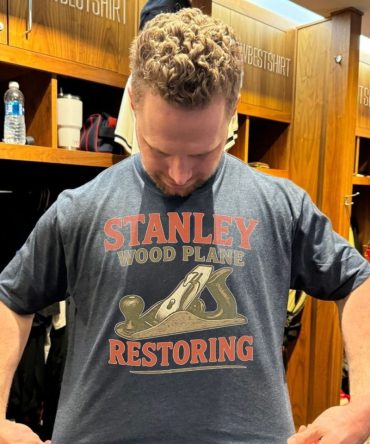 Stanley Wood Plane Restoring Woodworking T-Shirt