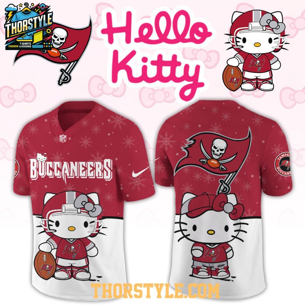 Tampa Bay Buccaneers Hello Kitty New Year 2026 Personalized Football Jersey