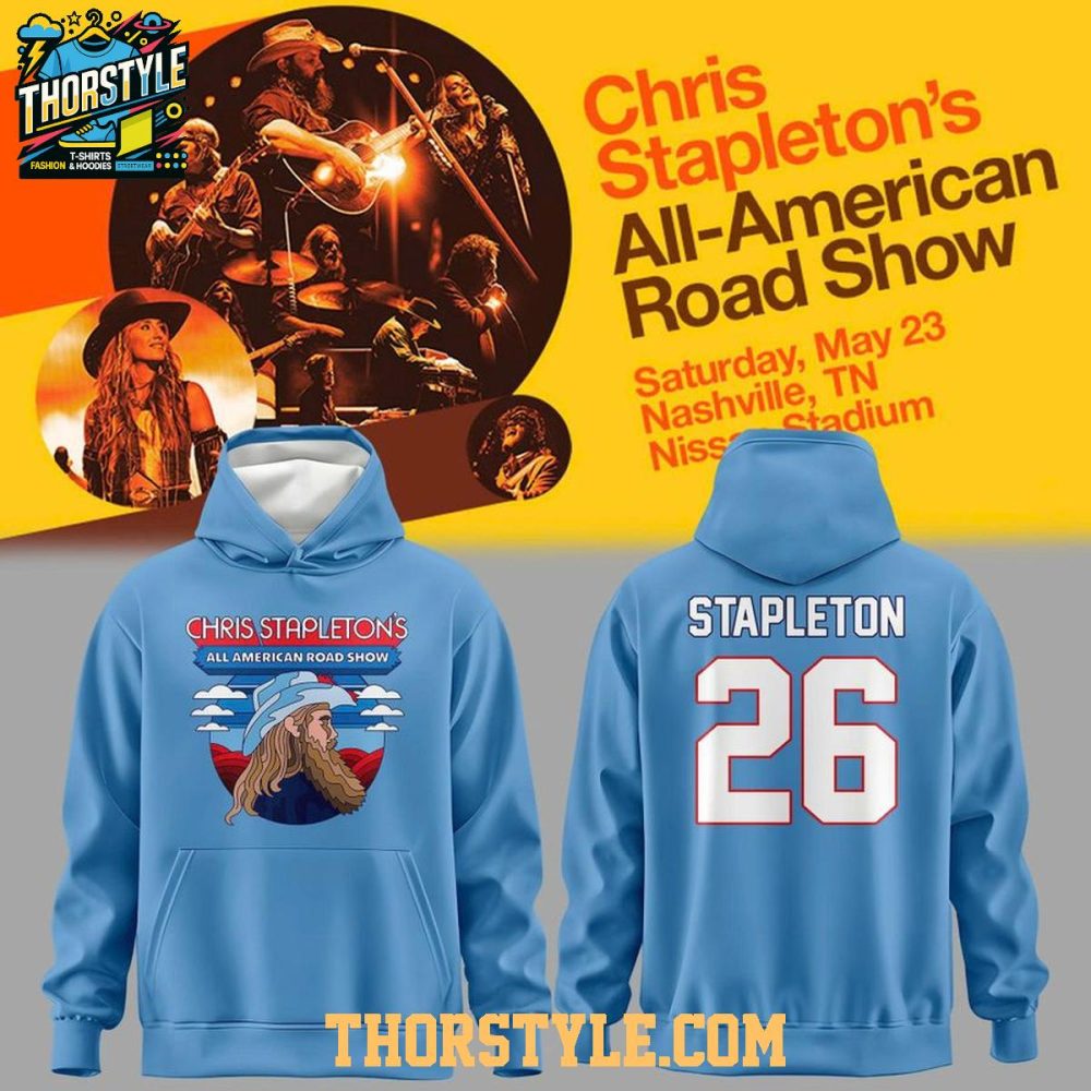 Tennessee Titans Chris Stapleton 2026 American Road Show Hoodie Shirts
