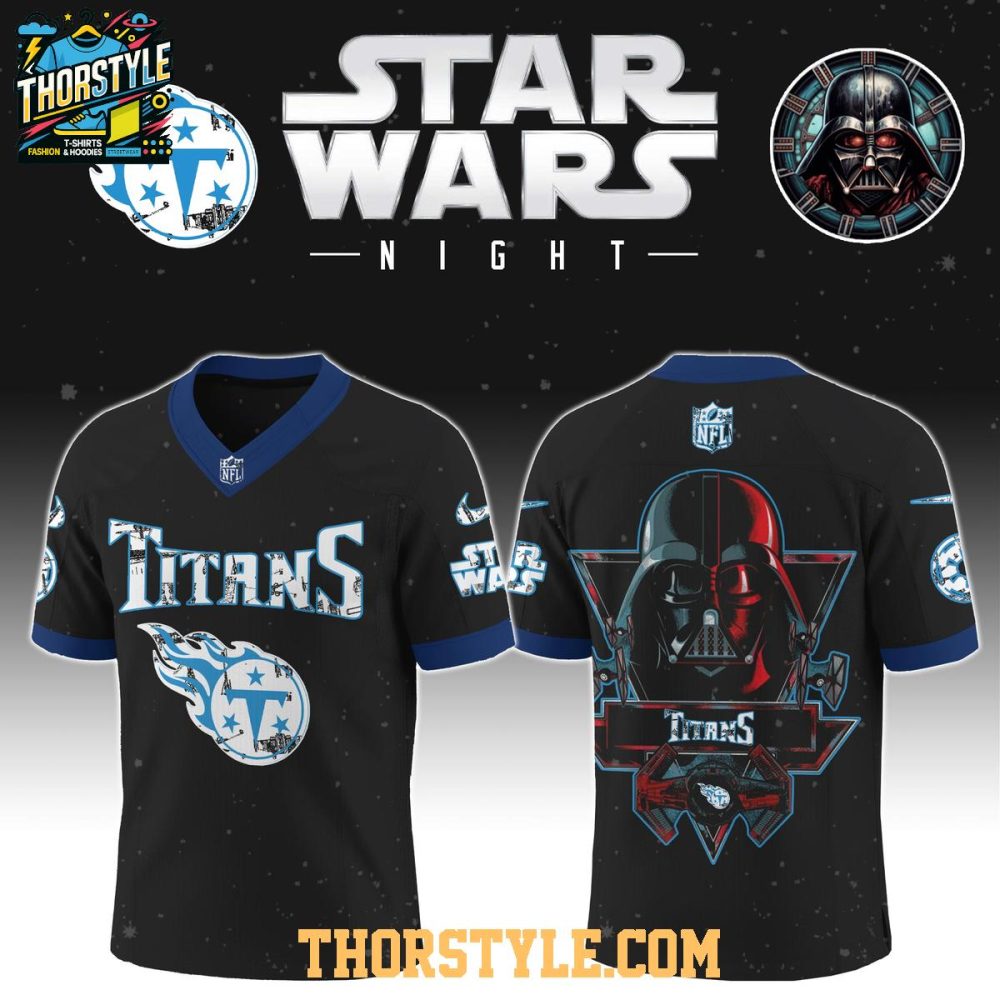 Tennessee Titans Star Wars Darth Vader 2025 Football Jersey