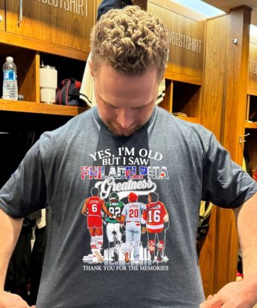 Yes I’M Old But I Saw Philadelphia Greatness Thank You For The Memories Signatures T-Shirt