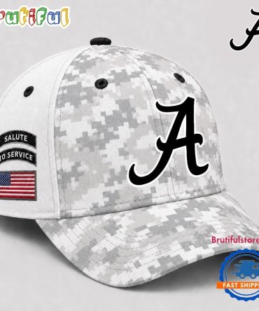 Alabama Crimson Tide 2026 Ncaa Veterans Salute To Service Camo Classic Cap